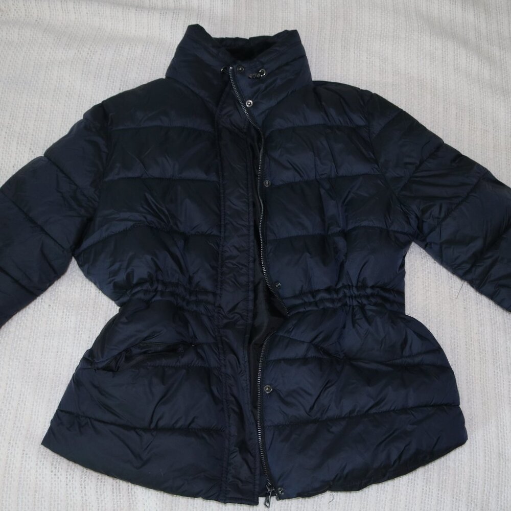 Winter/ Puffer Coat with cinched waist bands